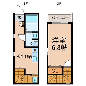 comodo東小岩の間取り