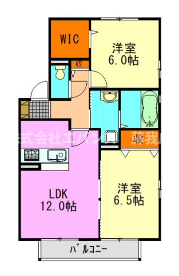 【間取り】 | ブランテールＢ