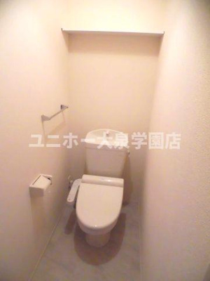 【トイレ】 | ペルル・ヴィラージュ　Ａ | 1F・2Fにトイレあり