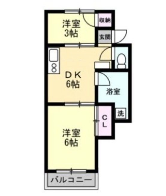 トシダビルの間取り