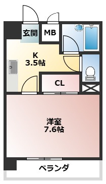 フォルツァ中央の間取り