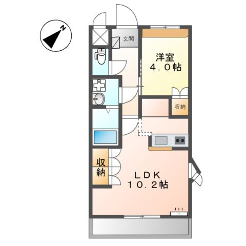シャンピアの間取り