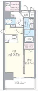 【間取り】 | ソシオ心斎橋