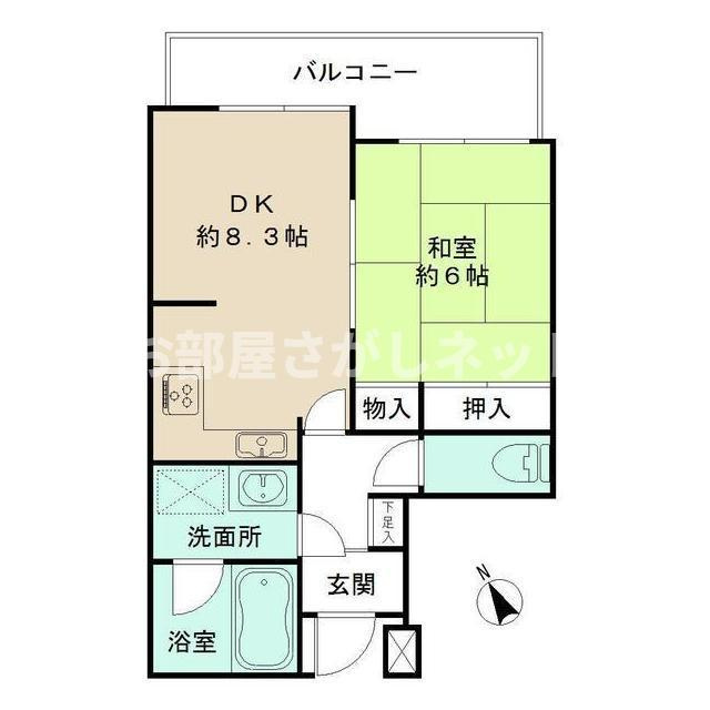 板橋本町グリーンパーク【おとり物件なし】#学生・社会人にオススメ！初期費用分割払いOK！の間取り