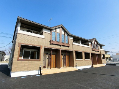 【外観】 | リヤン　ド　ファミーユ | 落ち着いた雰囲気の外観です