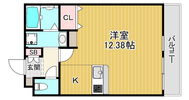 【間取り】 | ヴィクトワール放出