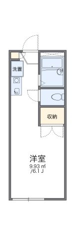 レオパレス橋本の間取り