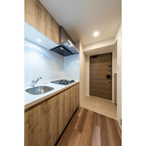 春日井市勝川町６丁目の賃貸マンションのキッチン
