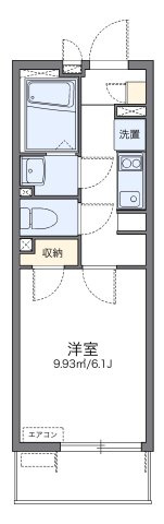 レオネクストクレール長田の間取り|代表的な間取のため実際の間取とは異なる場合があります