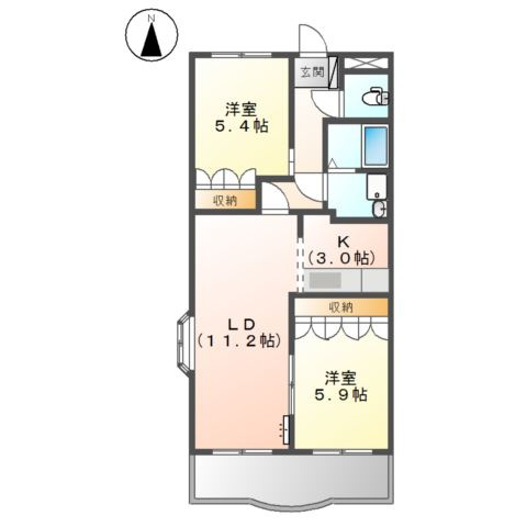 グランドパレスの間取り