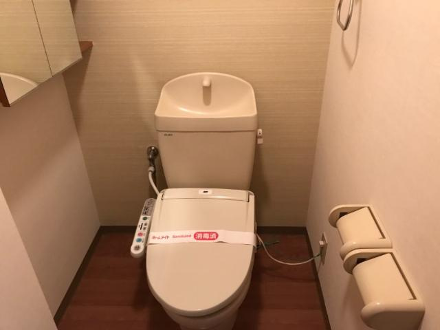 グランドパレスのトイレ|シャワー付トイレ