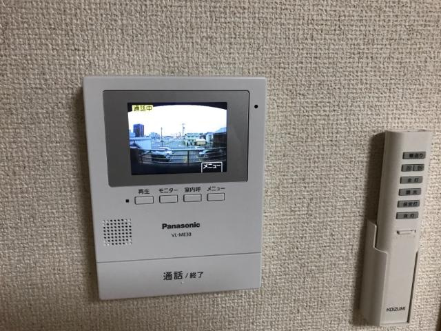 グランドパレスの内装|カメラ付インターホン