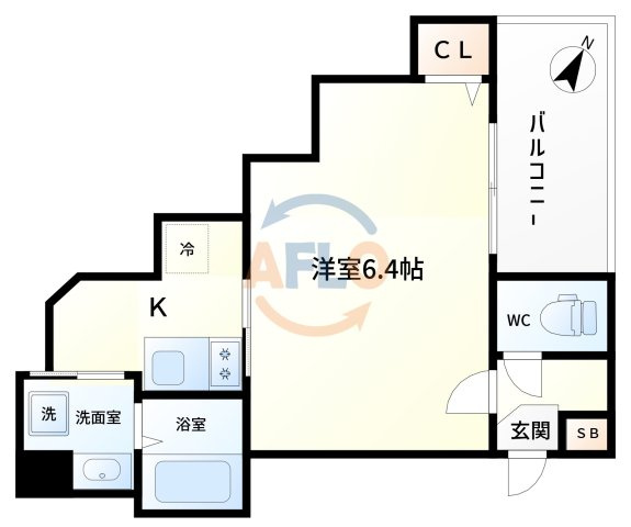 リアリーク姫島の間取り|リアリーク姫島　間取り