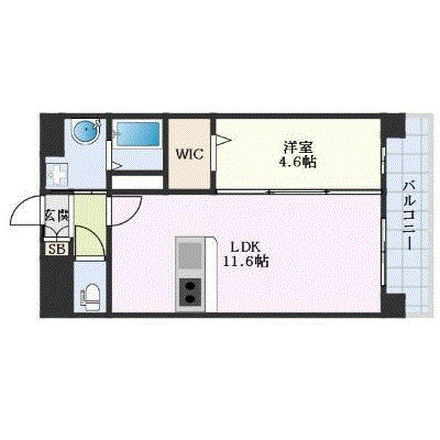 LIBTH菊陽227の間取り