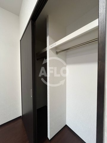 プレジオ御幣島ASIANの収納|プレジオ御幣島ASIAN　クローゼット