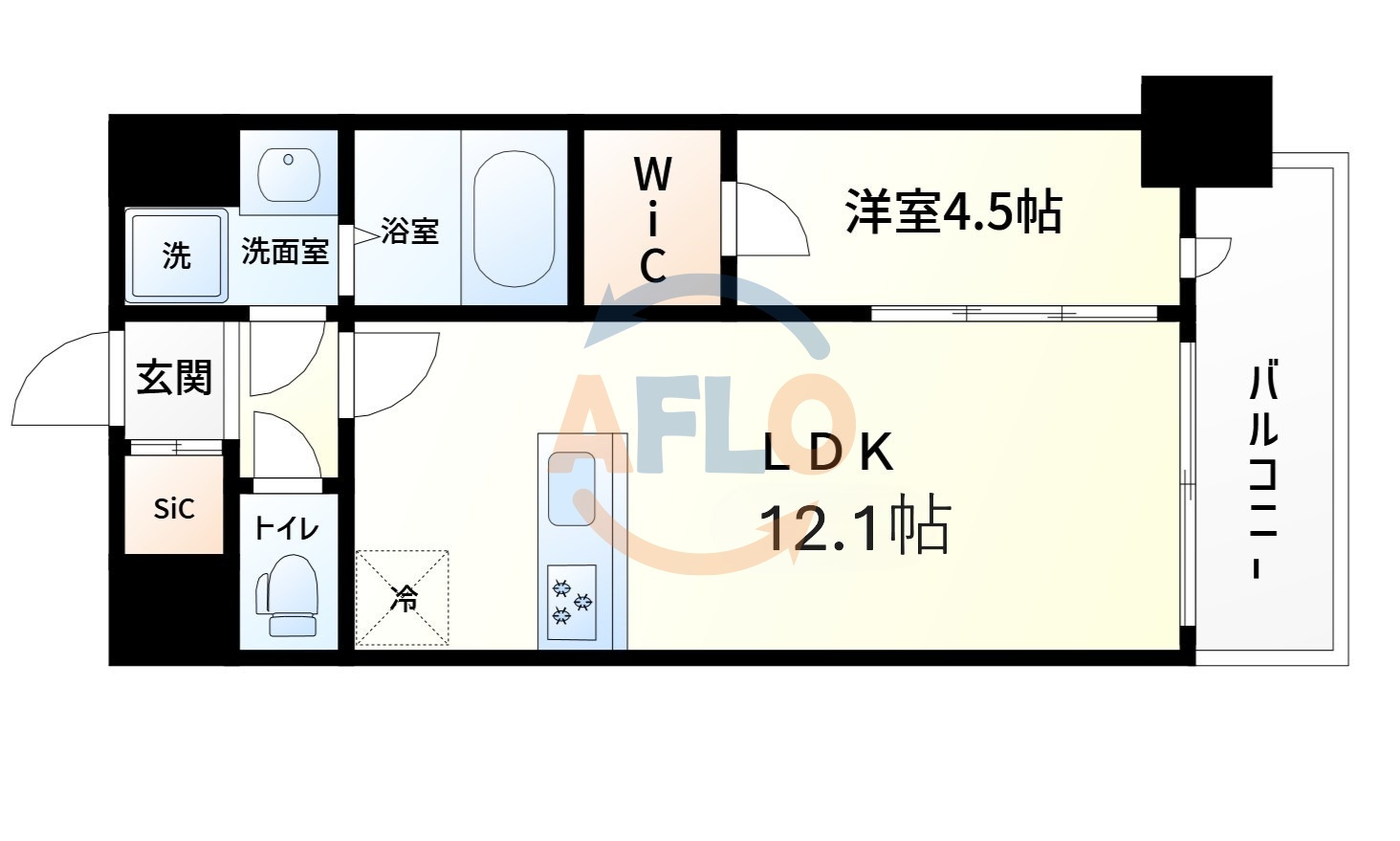 スプランディッド新大阪VIIの間取り|スプランディッド新大阪Ⅶ　間取り