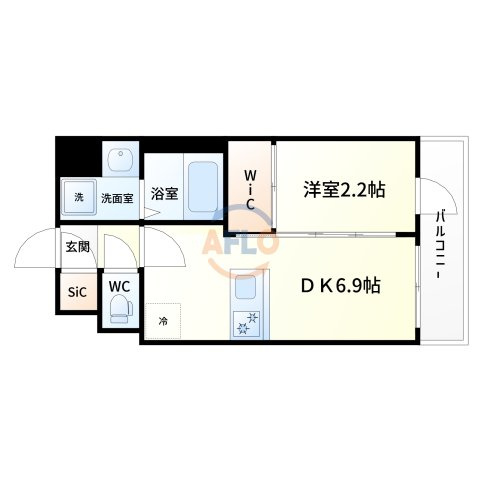 セレニテ十三ミラクの間取り|セレニテ十三ミラク　間取り