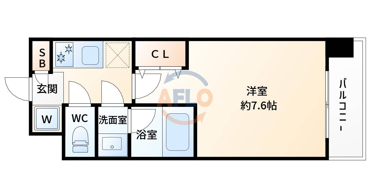 レジディア新大阪の間取り|レジディア新大阪　間取り