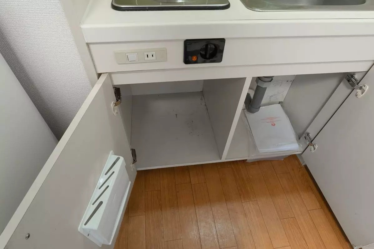 AP1386 スカイコート駒沢第二の収納|専用の収納スペースです