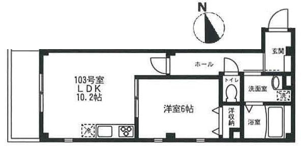メゾンMumeの間取り