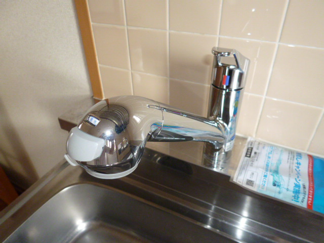 ブランシェ大高のキッチン|浄水器付きシングルレバー