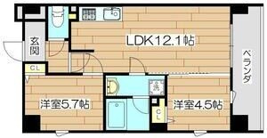 【間取り】 | プレステージ12番館