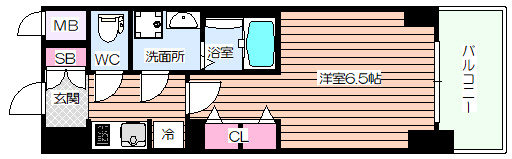 【間取り】 | S-RESIDENCE新大阪Rish