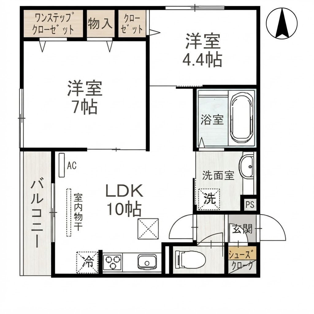 ＫＳＣの間取り