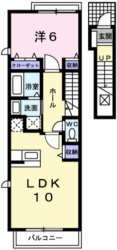 【間取り】 | ドゥー・ファミーユⅡ