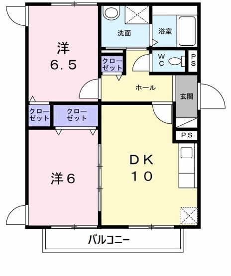【間取り】 | サンエイトＡ