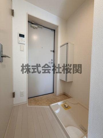 アリス南千住の玄関