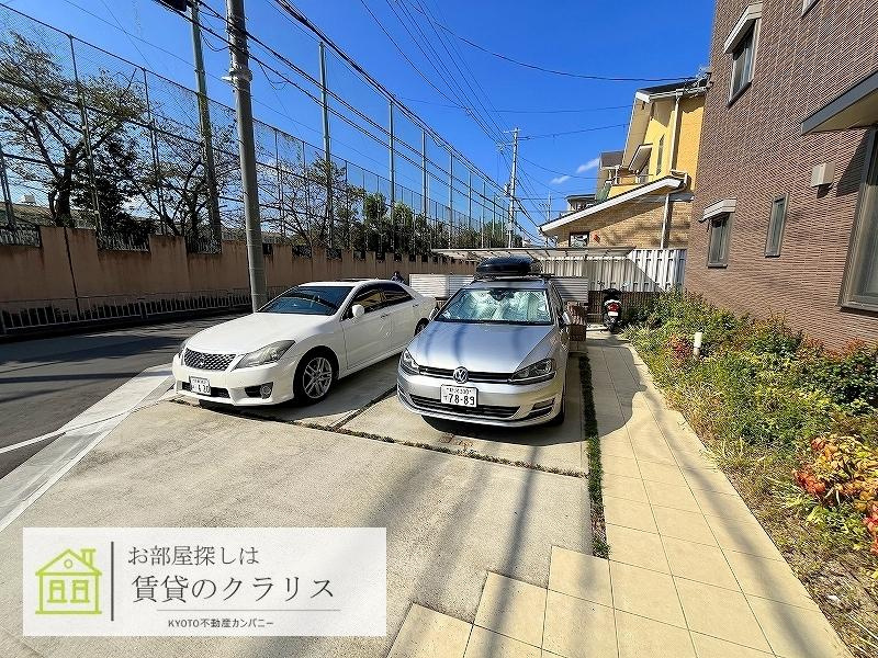 リバティスクエアⅡの駐車場