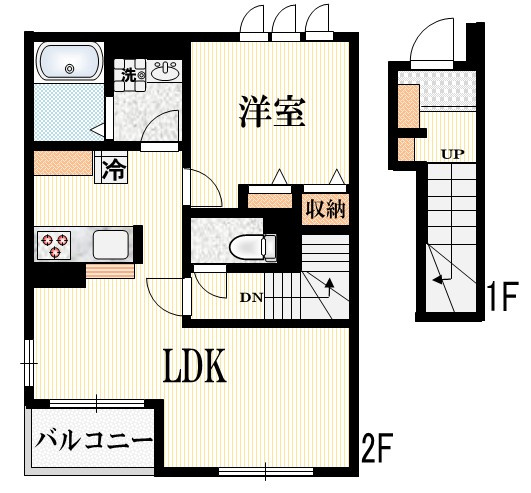 HOLY　HAUSの間取り