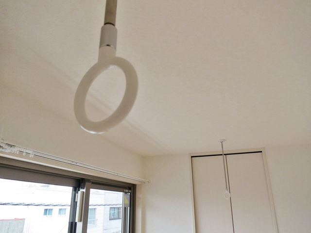 エスペランサの設備|室内物干し用の金具あります♪