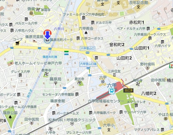 篠原北町パークマンションの外観