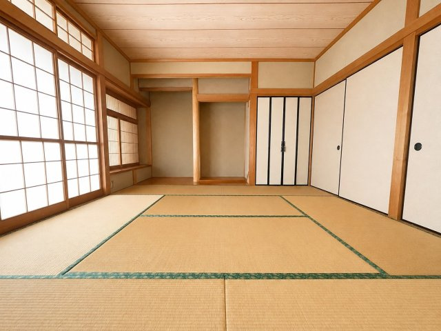 津福本町戸建の和室