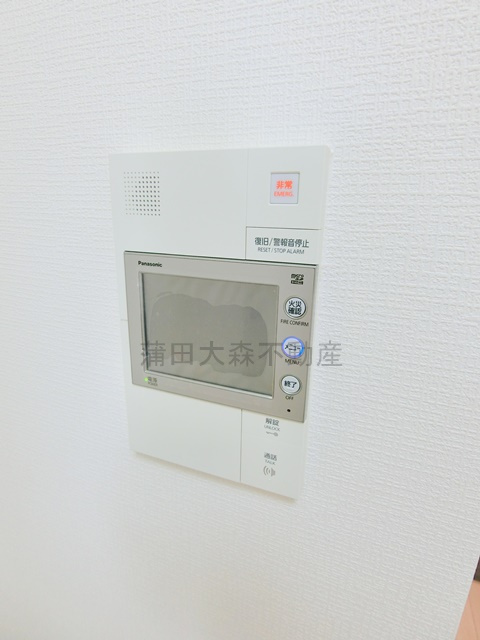スパシエ蒲田グランドタワーの設備|モニター付きインターホン