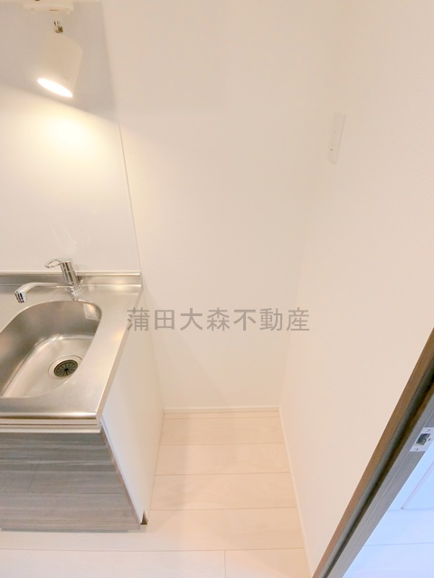 スパシエ蒲田グランドタワーのキッチン|冷蔵庫置き場