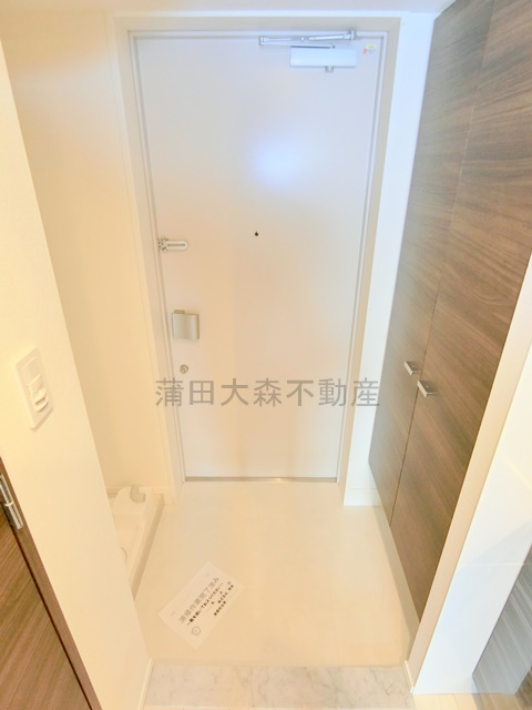 スパシエ蒲田グランドタワーの玄関