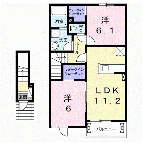 一丁目館の間取り