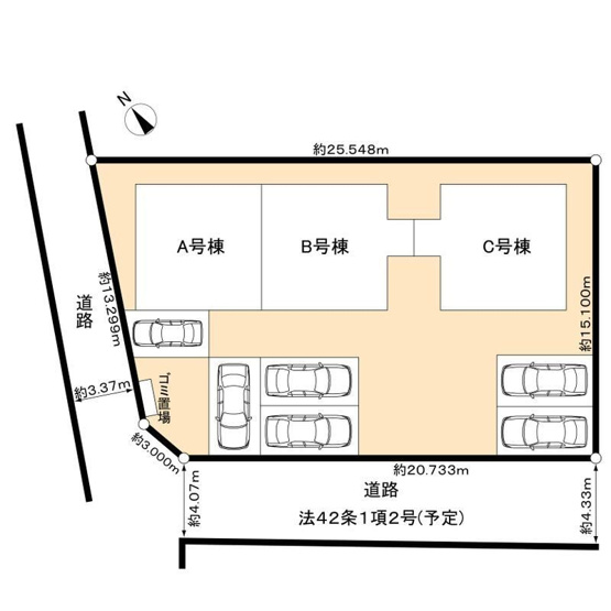 【区画図】 | 見沼区大字中川新築