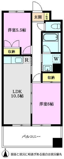 【間取り】 | ウェーヴ ２１