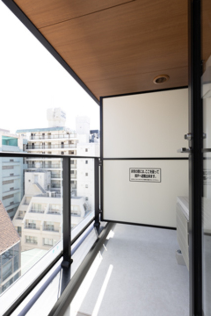 アイビーコート日本橋人形町のバルコニー|※写真は同タイプ住戸です。