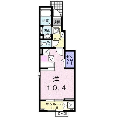 フォンテーヌ・ド・ソレイユの間取り