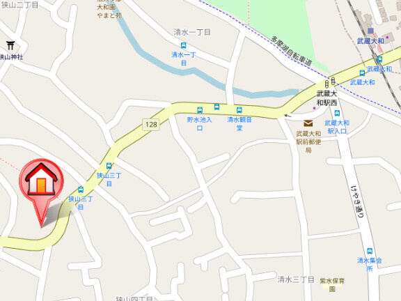 オストベルグ・ミヤコの地図