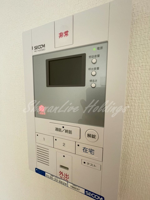 鎌倉市腰越４丁目のアパートのセキュリティ
