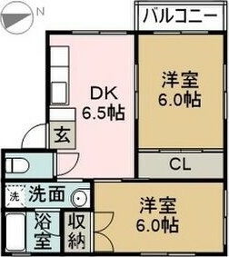 ルシードつるさとの間取り