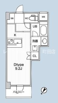 ＪＭＦＲｅｓｉｄｅｎｃｅ町田※初期費用分割あと払いサービス利用可能物件の間取り