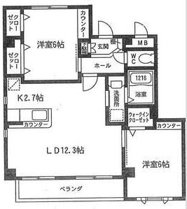 ノーブルメゾン熊の前の間取り