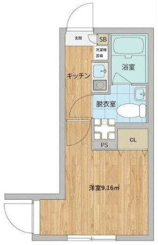 【間取り】 | フラシア北赤羽
